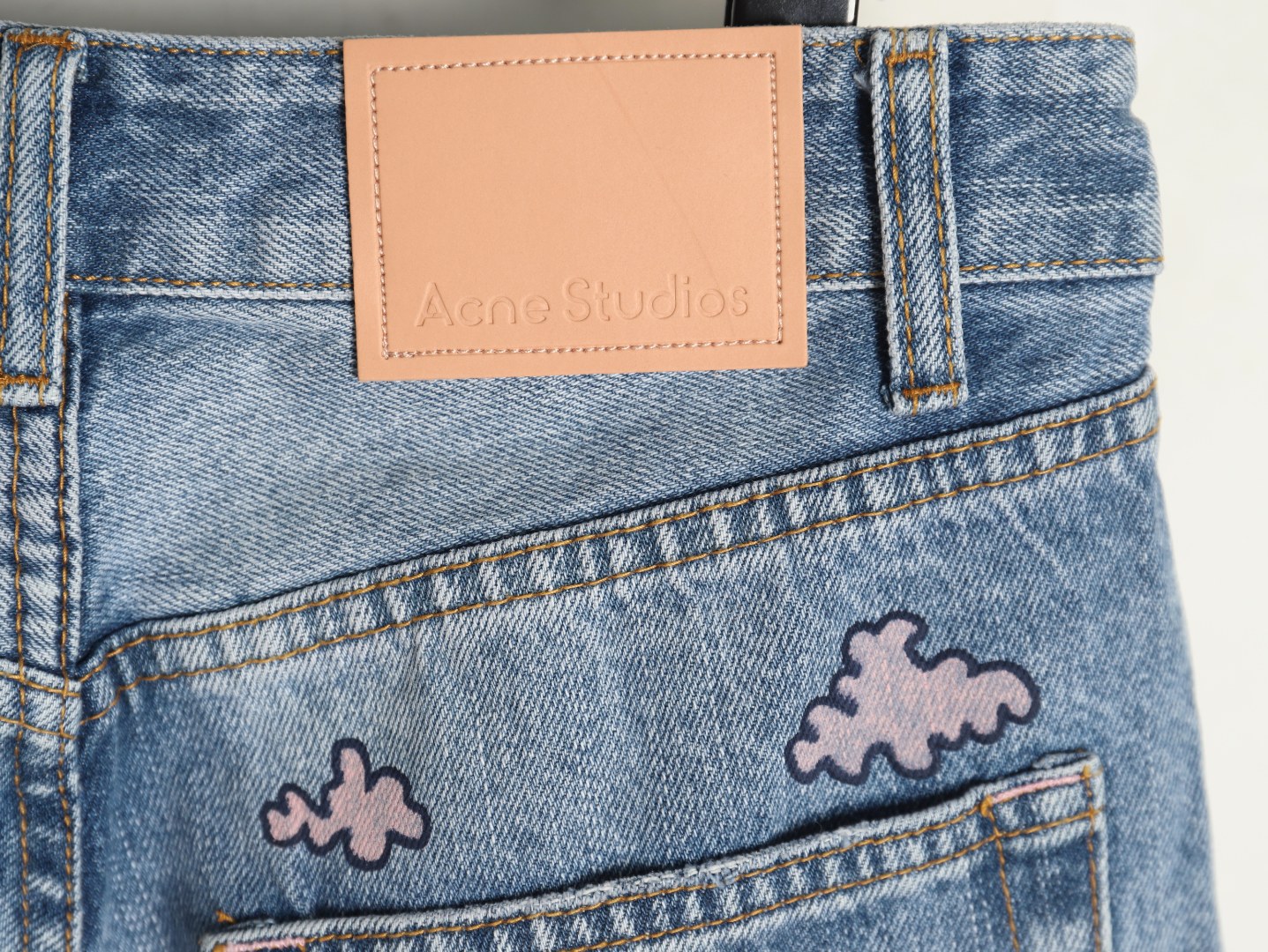 Acne Studios Diverse Graffiti Jeans