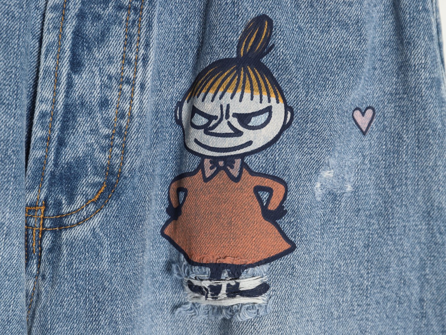 Acne Studios Diverse Graffiti Jeans