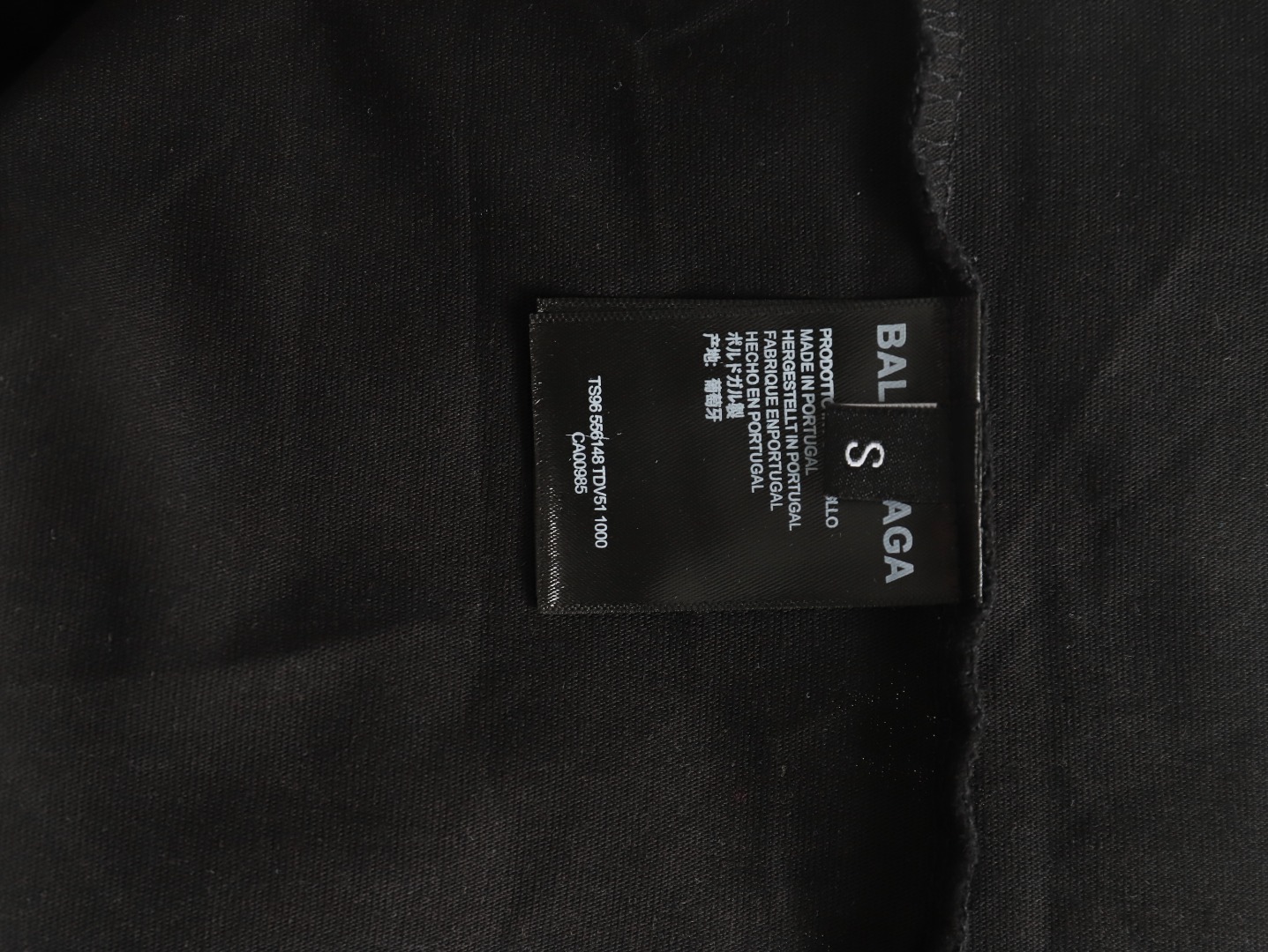 Ba*len*cia*ga graffiti art letter logo print short-sleeved t-shirt