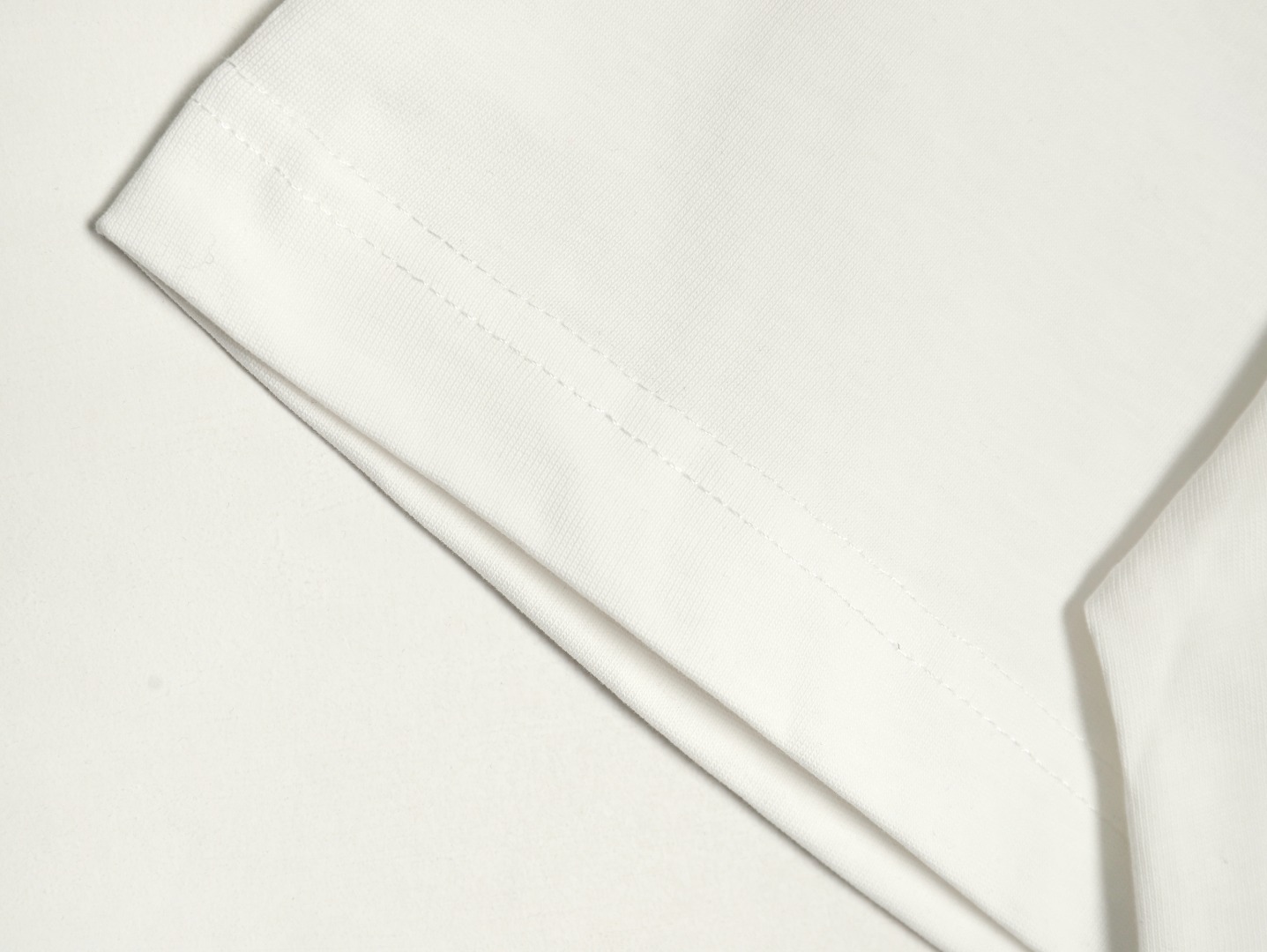 Ba*len*cia*ga collar double b embroidered logo round neck short-sleeved t-shirt