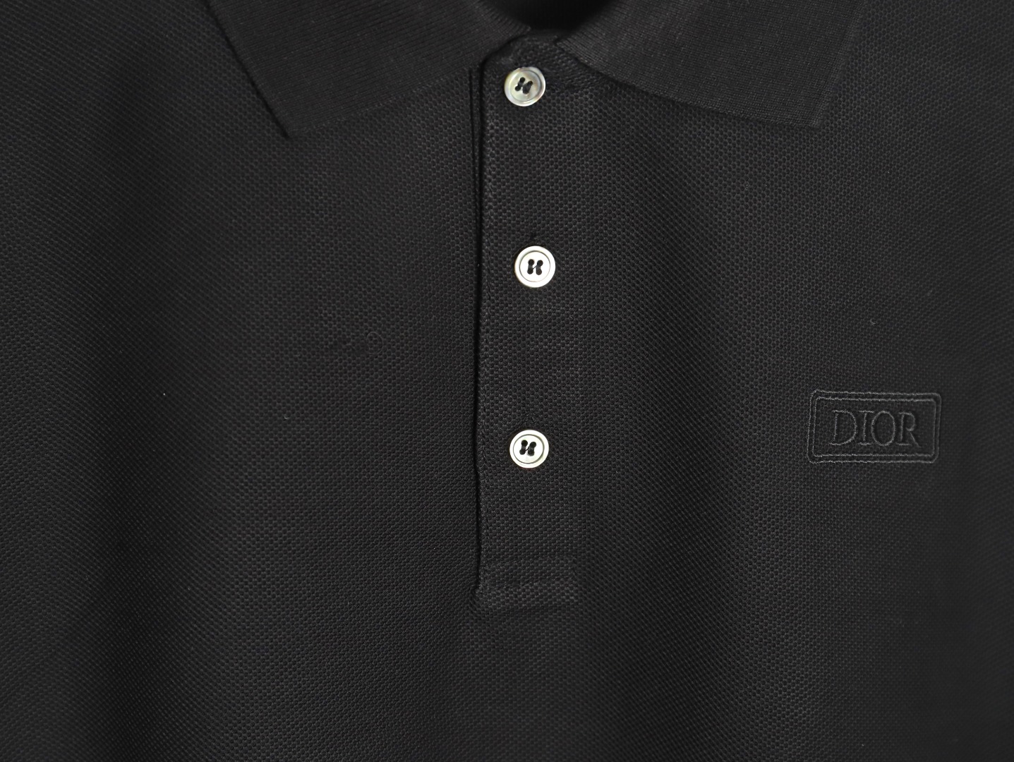 D*or square embroidery short sleeve polo shirt tsk3