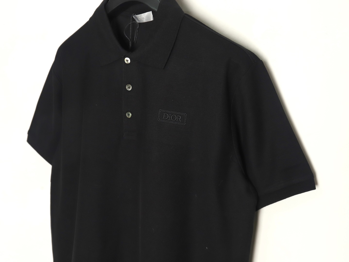 D*or square embroidery short sleeve polo shirt tsk3