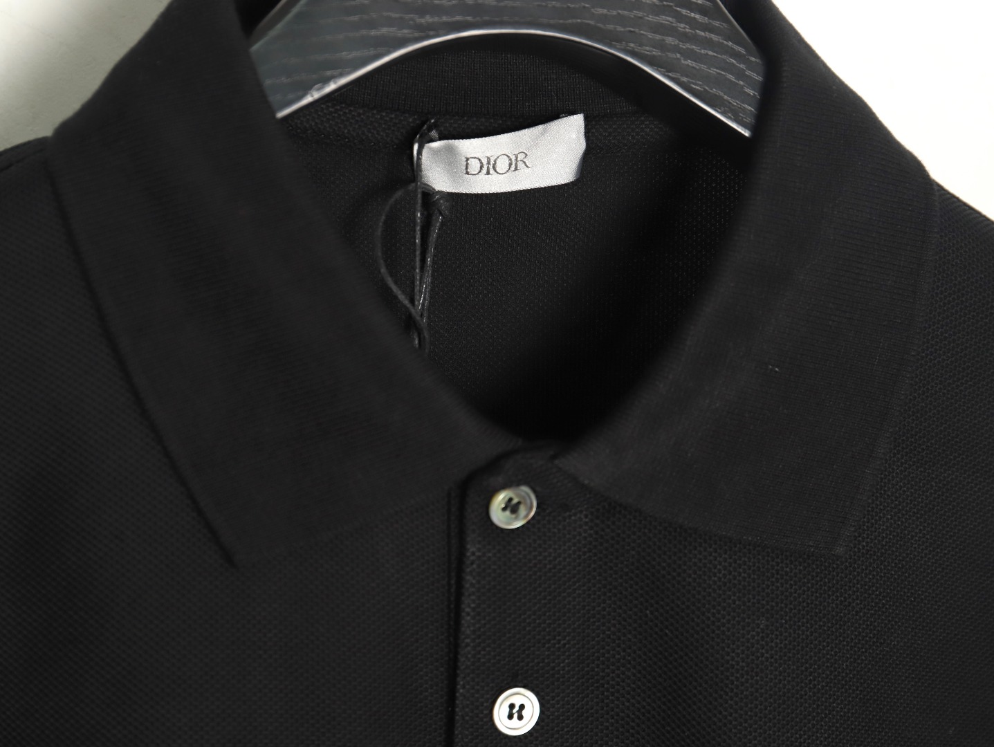 D*or square embroidery short sleeve polo shirt tsk3