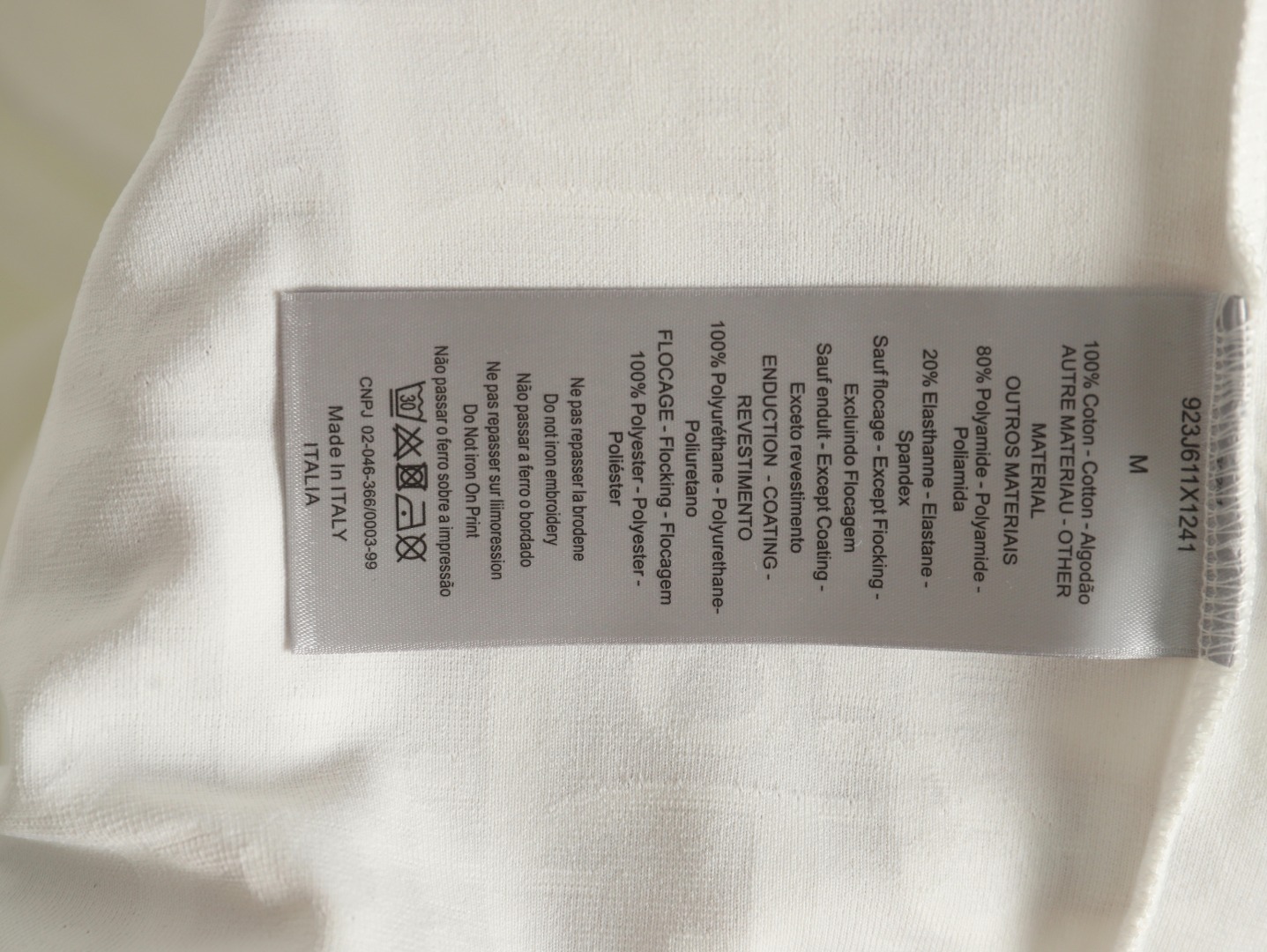 D*or classic presbyopia all over print jacquard short sleeves