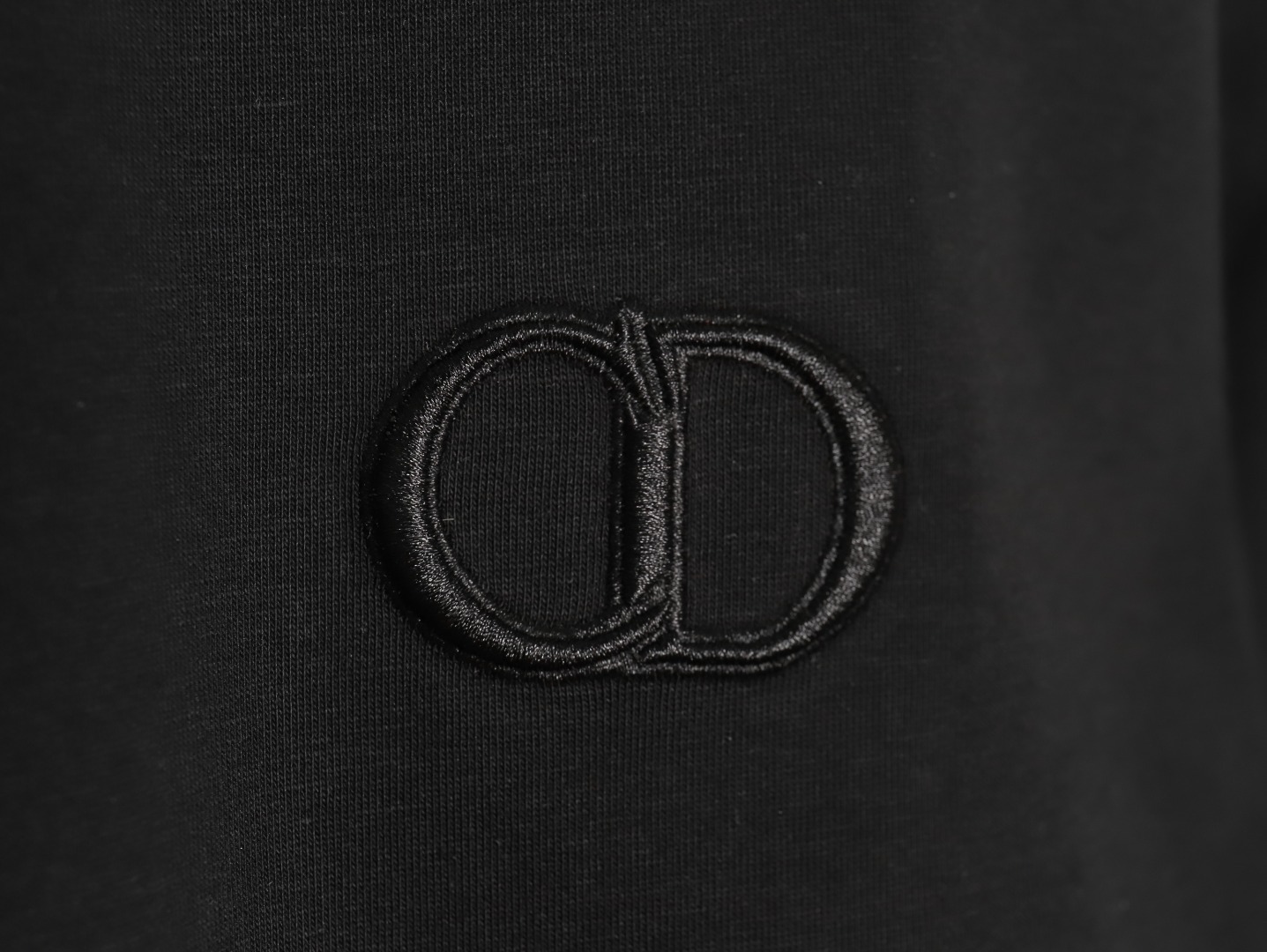 D*or classic cd embroidered letter short sleeve