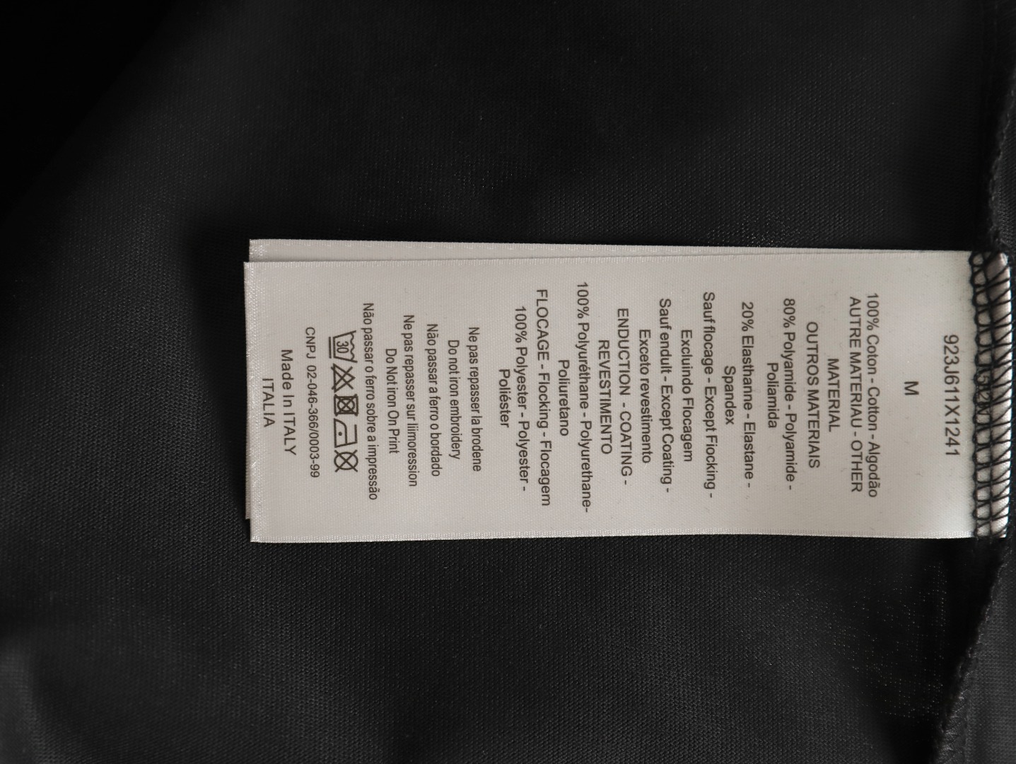 D*or classic cd embroidered letter short sleeve