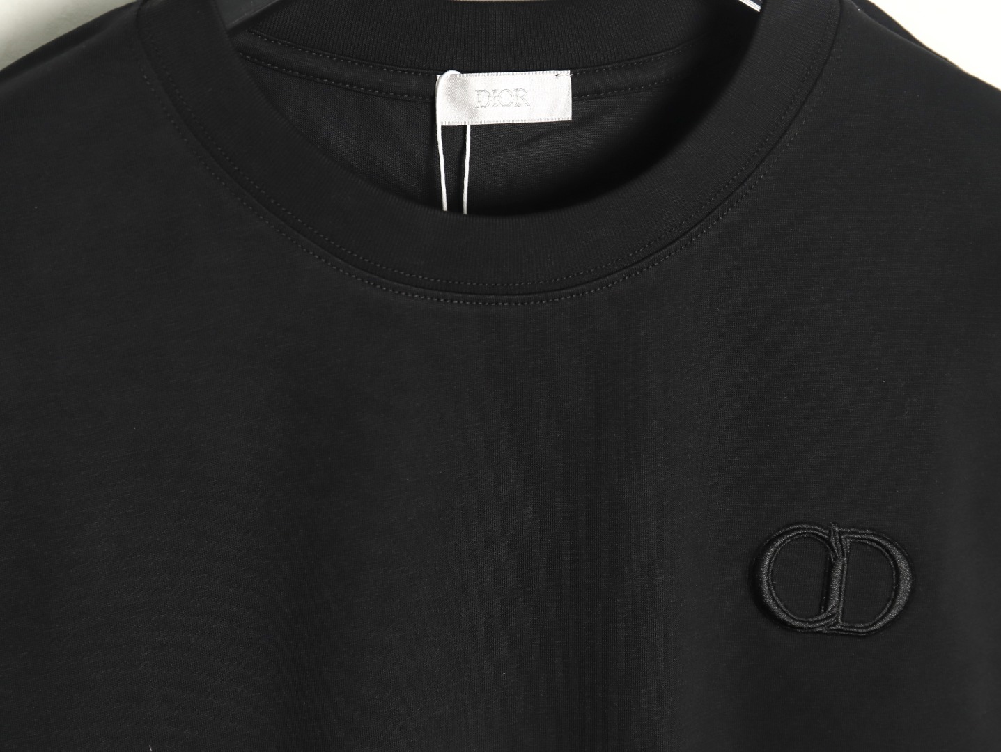 D*or classic cd embroidered letter short sleeve