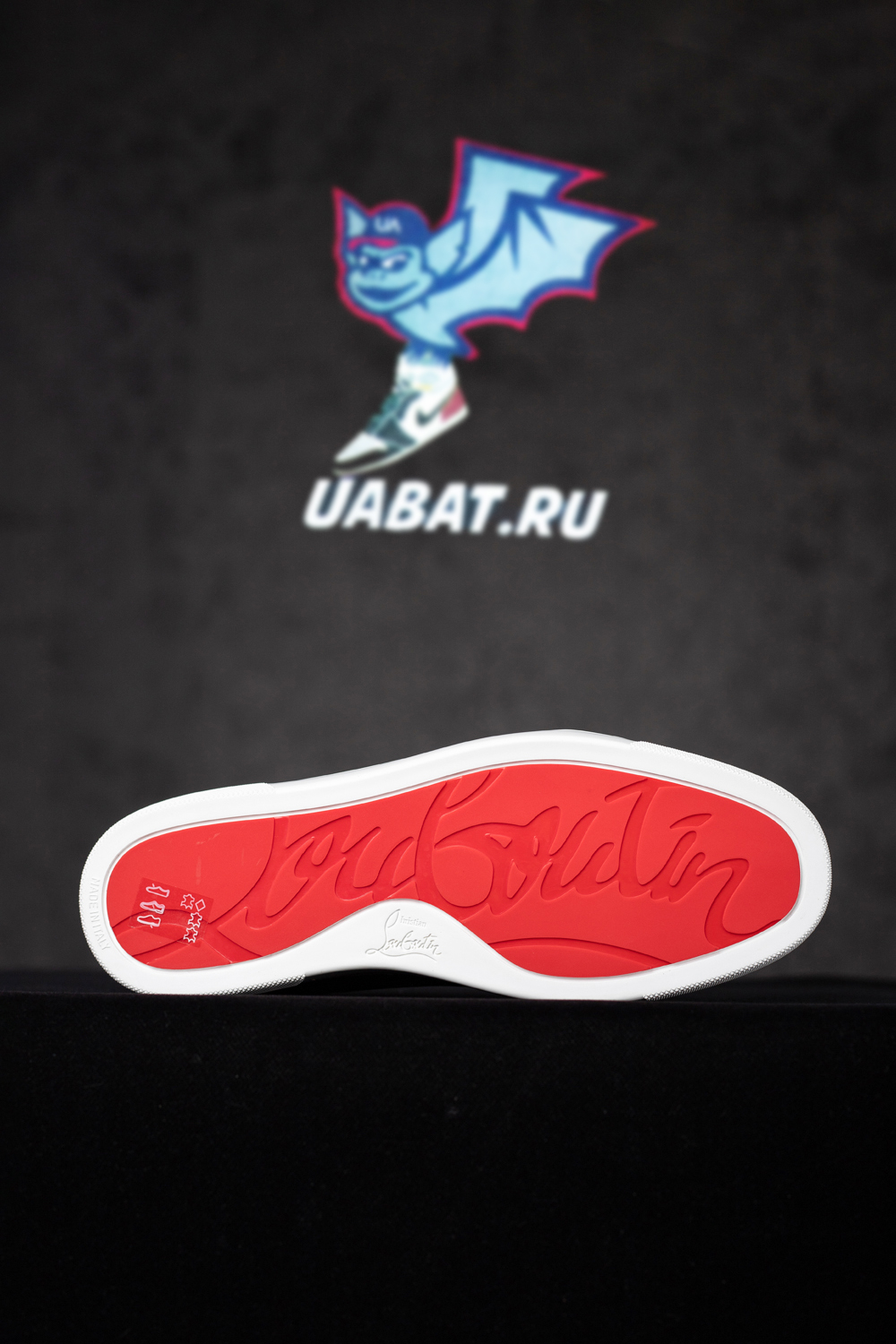 Ch**an louboutin rantulow sneakers - black