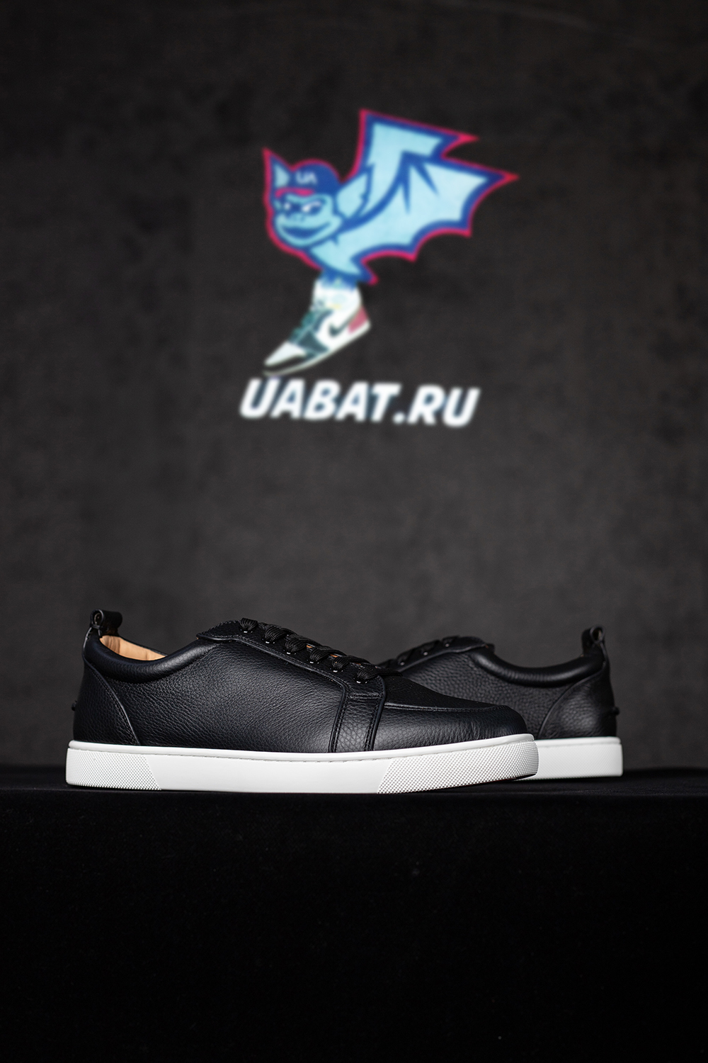 Ch**an louboutin rantulow sneakers - black