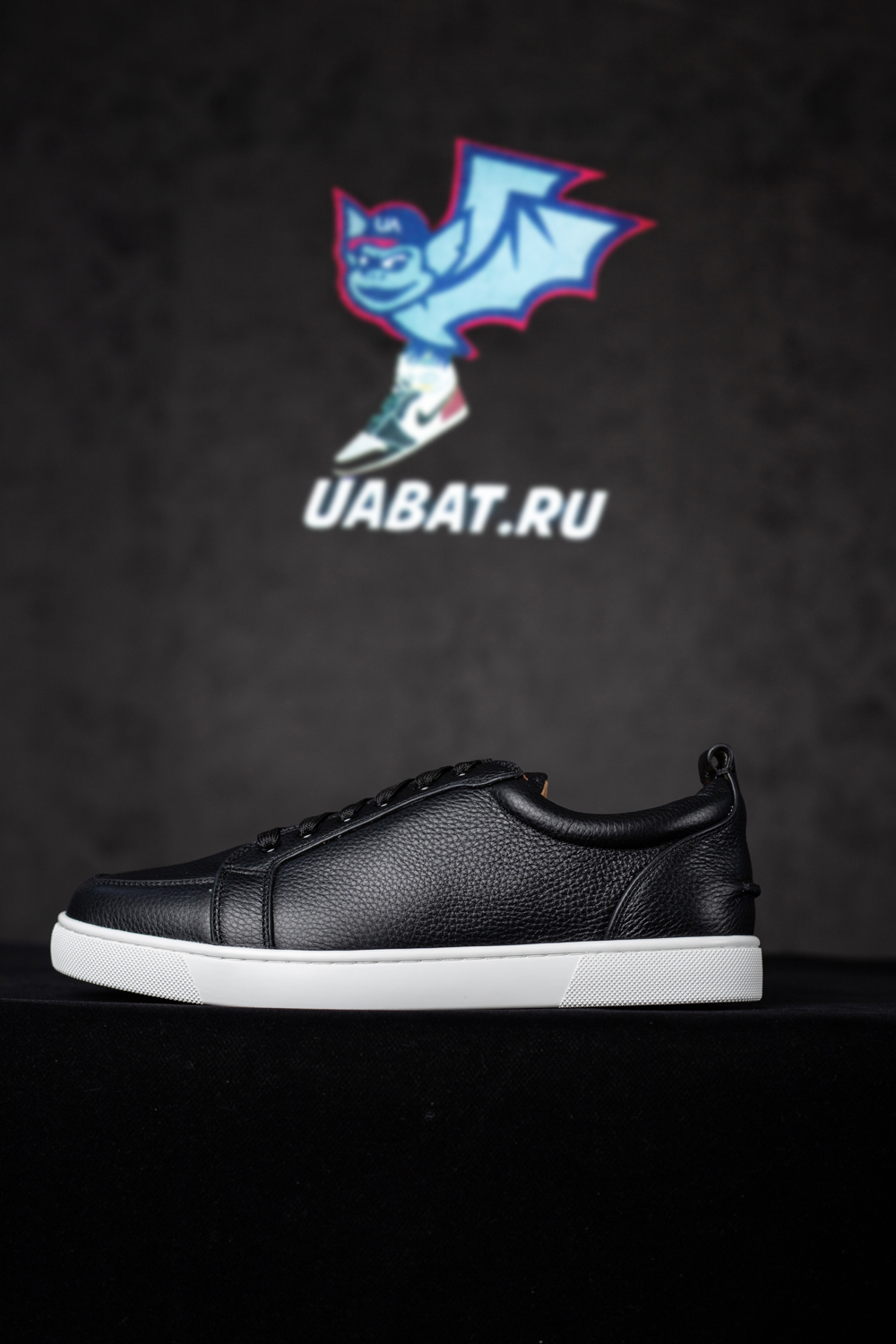 Ch**an louboutin rantulow sneakers - black