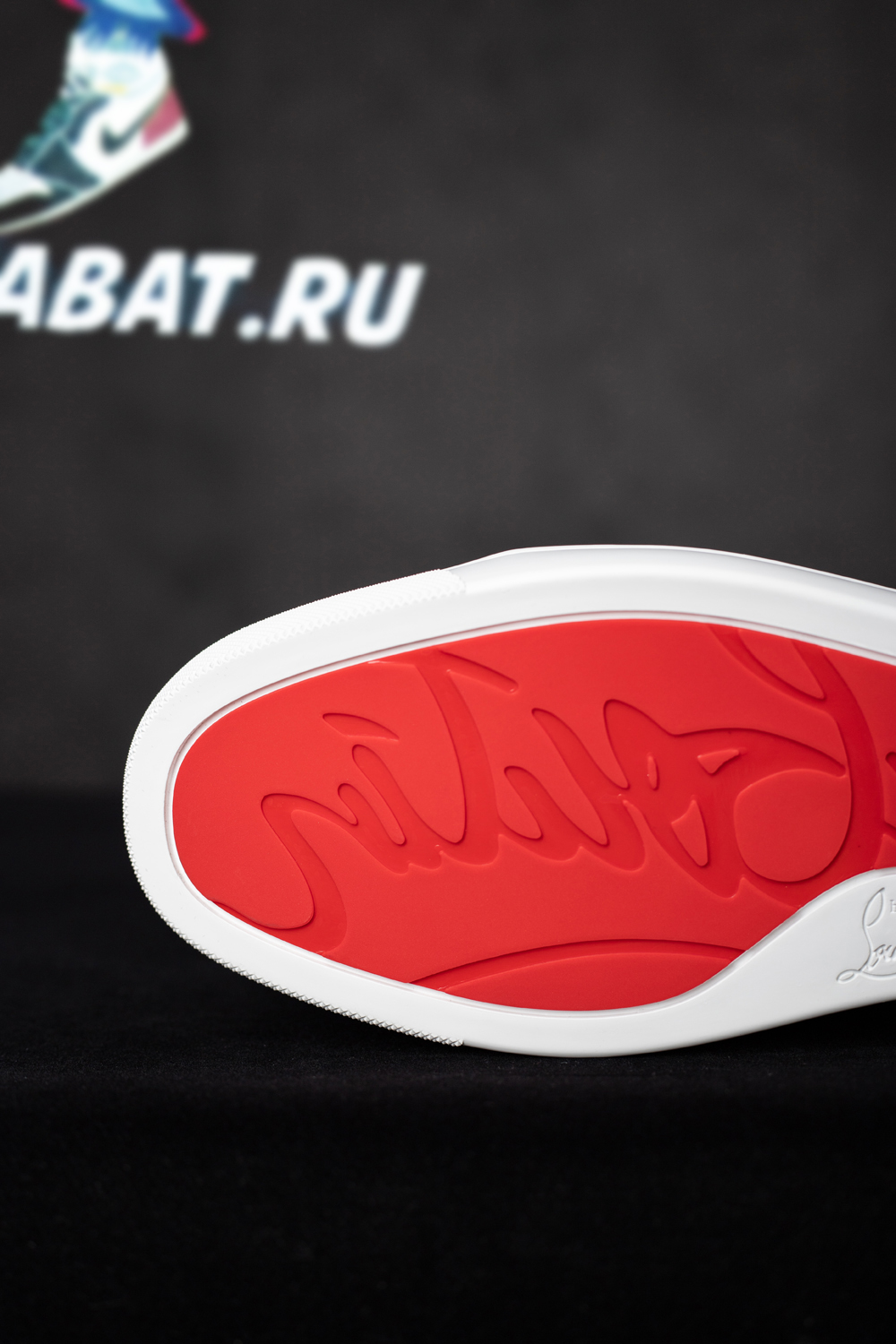 Ch**an louboutin rantulow sneakers - black