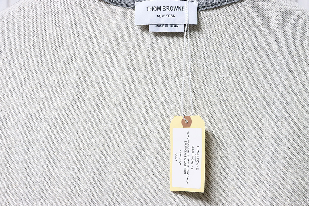 Thom Browne Classic Crew Neck Sweatshirt