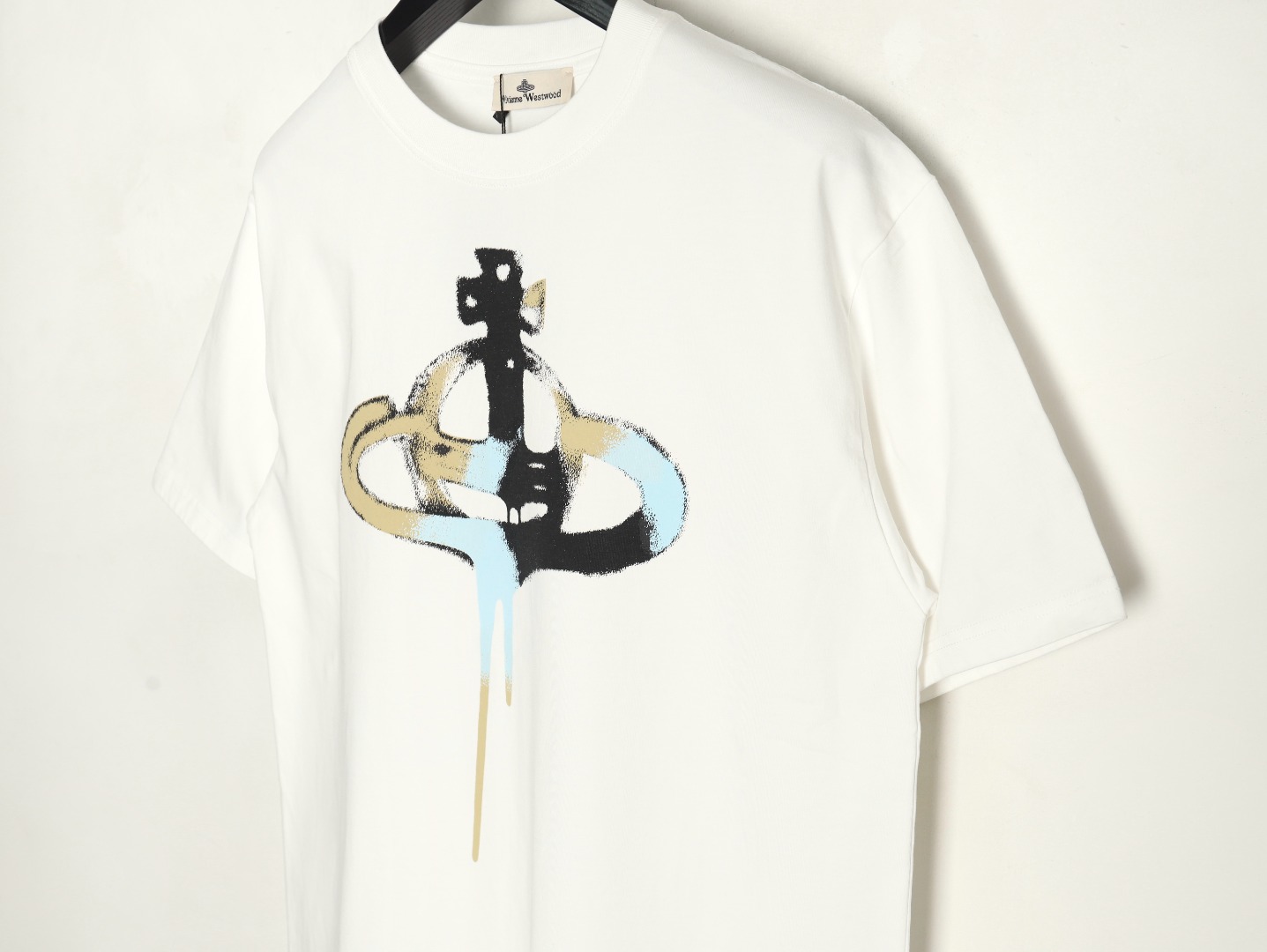 vivienne westwood saturn color short sleeve t-shirt