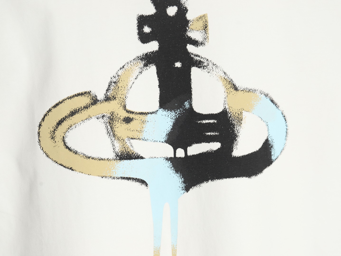 vivienne westwood saturn color short sleeve t-shirt