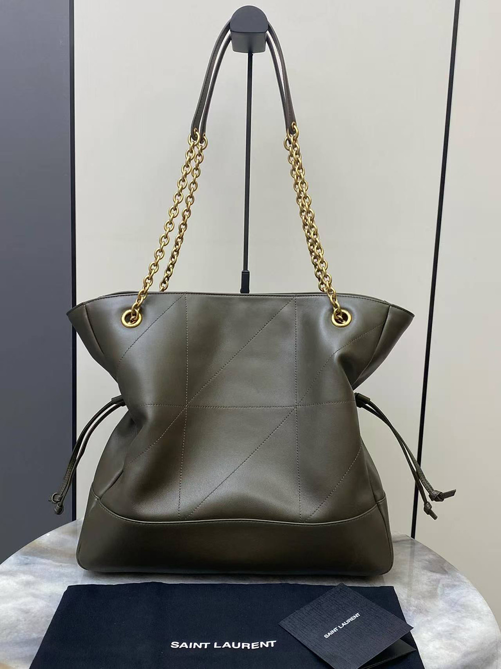 Sa**t Lau*nt jamie lambskin tote bags 809824 34*27*3cm