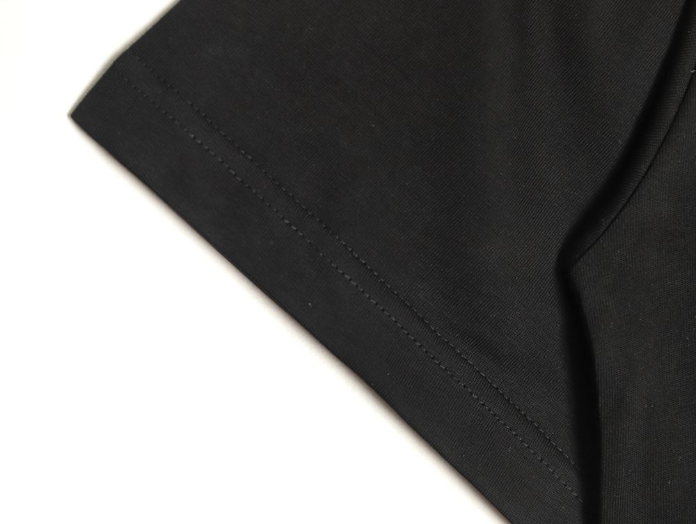 Ba*len*cia*ga wave coke embroidery short sleeve t-shirt