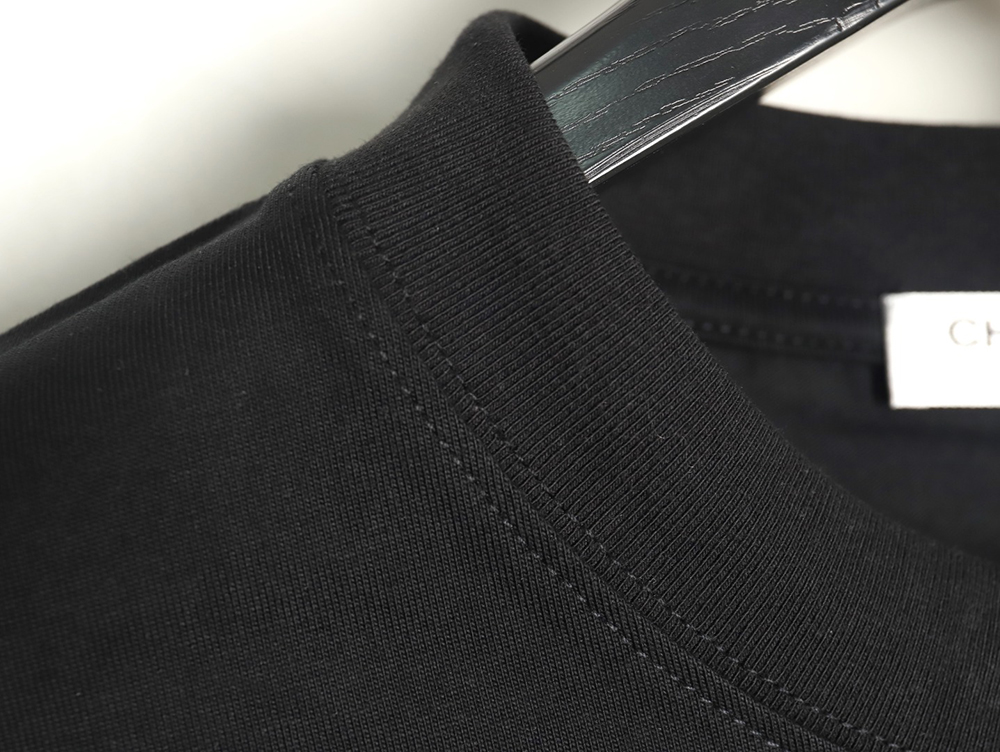 Ch*el woven embroidered short sleeves tsk1