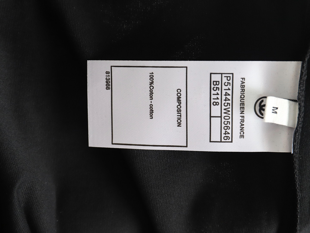 Ch*el woven embroidered short sleeves tsk1