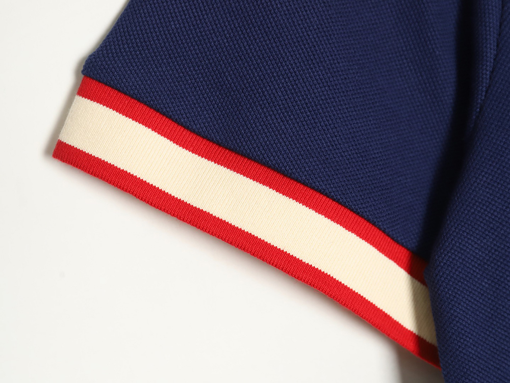 G*u*i classic pocket embroidered double g polo short sleeve