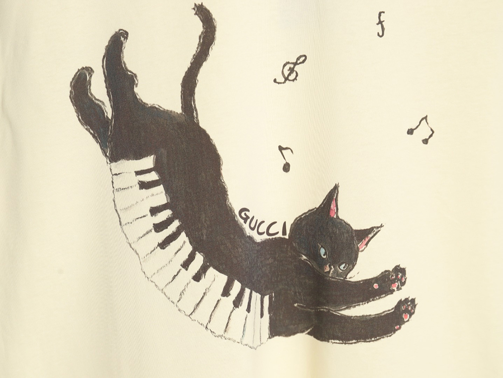 G*u*i funny cartoon print short sleeves