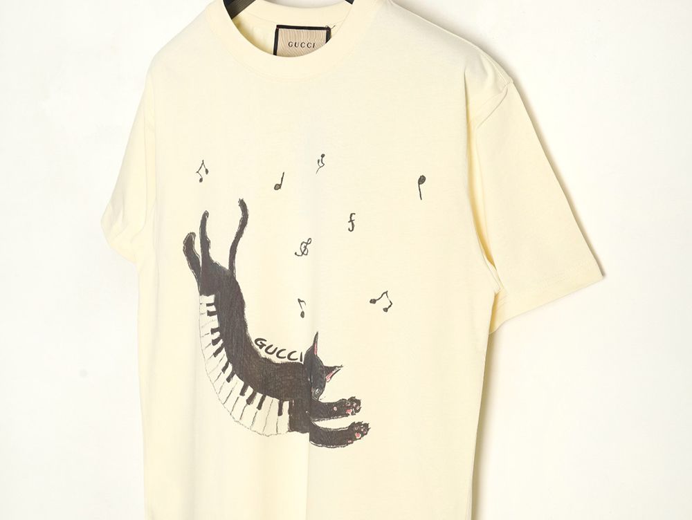 G*u*i funny cartoon print short sleeves