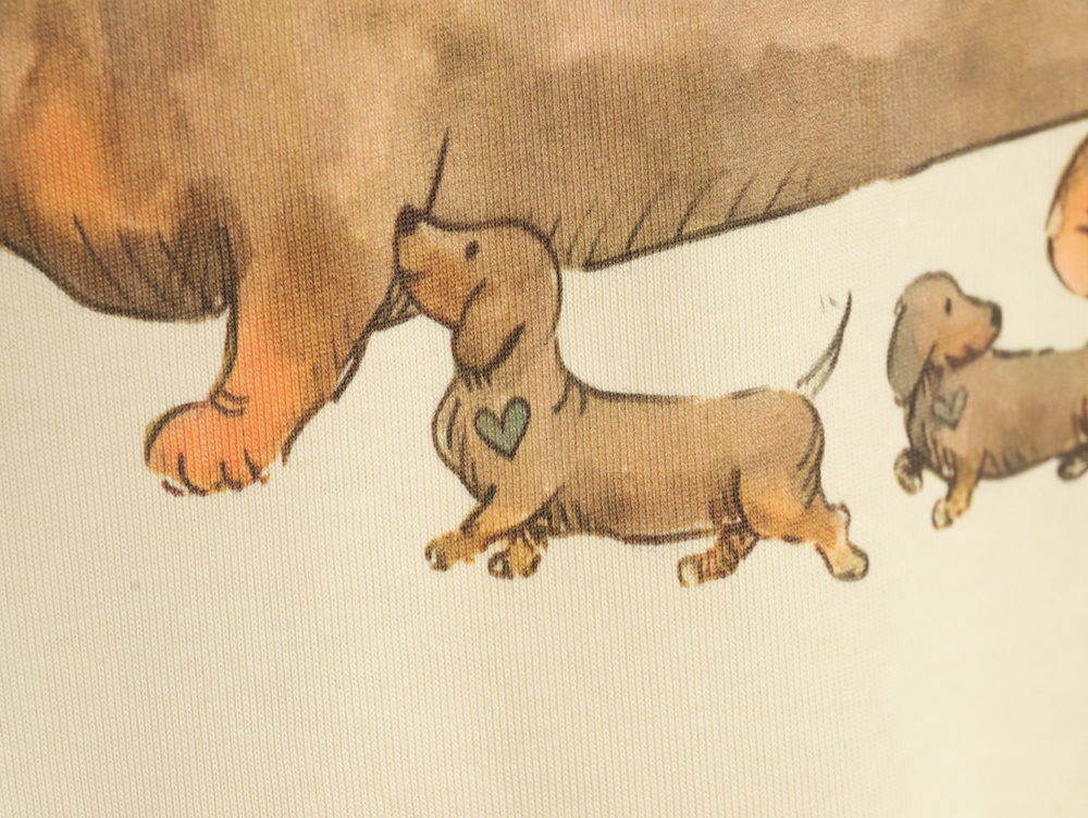 G*u*i funny cartoon print short sleeves tsk3