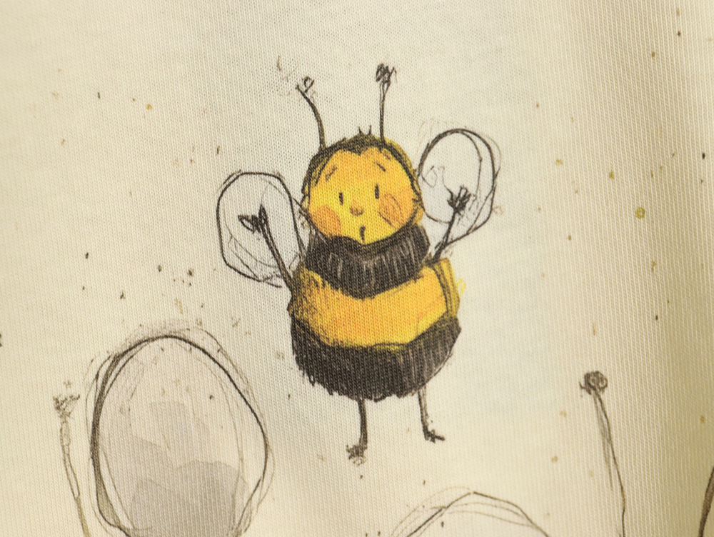 G*u*i funny cartoon print short sleeves tsk4