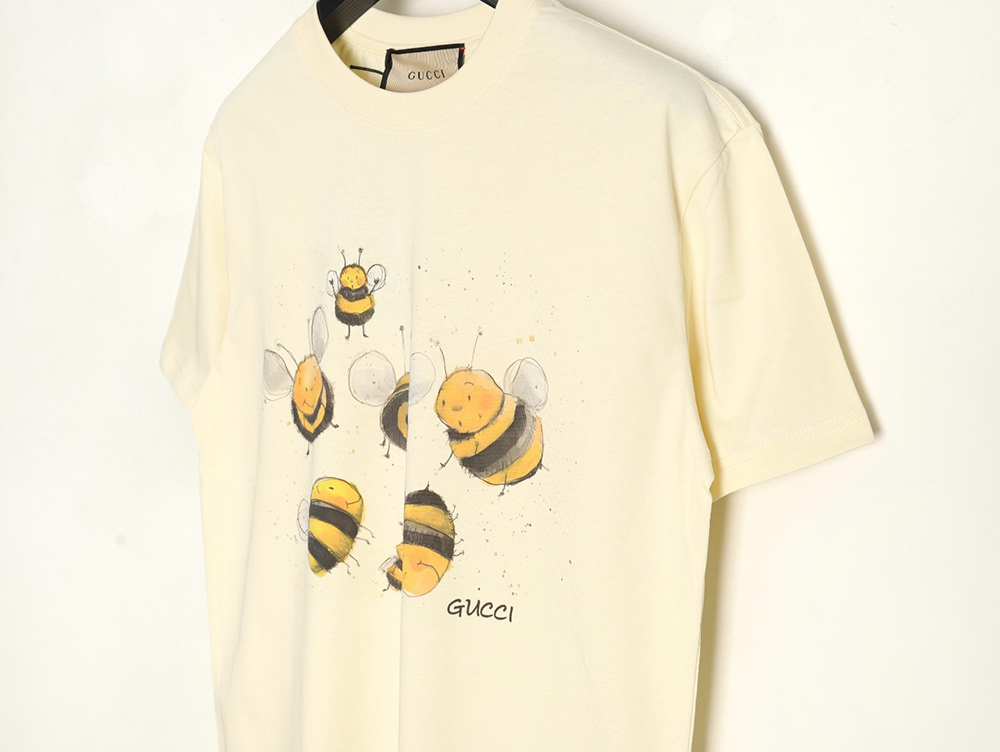 G*u*i funny cartoon print short sleeves tsk4