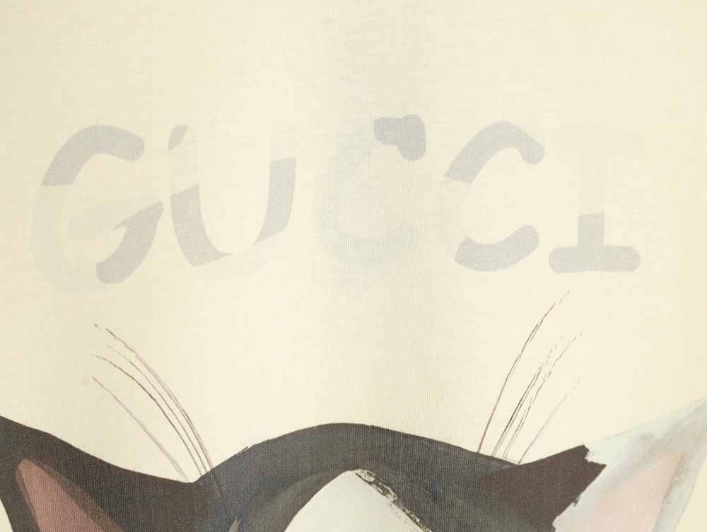 G*u*i funny cartoon print short sleeves tsk5