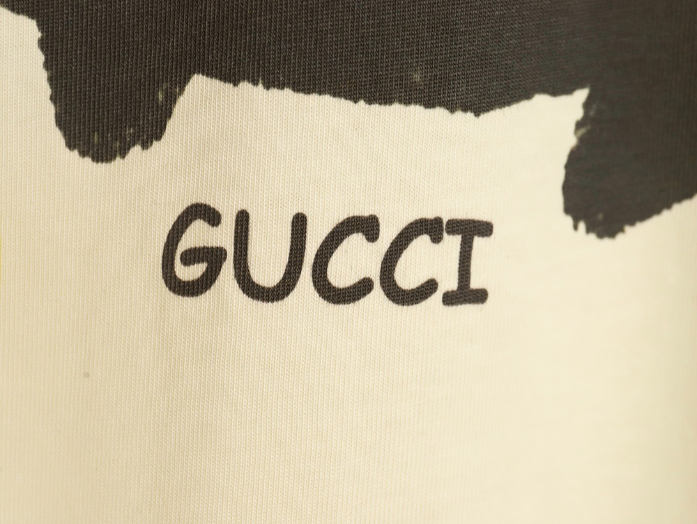 G*u*i funny cartoon print short sleeves tsk7