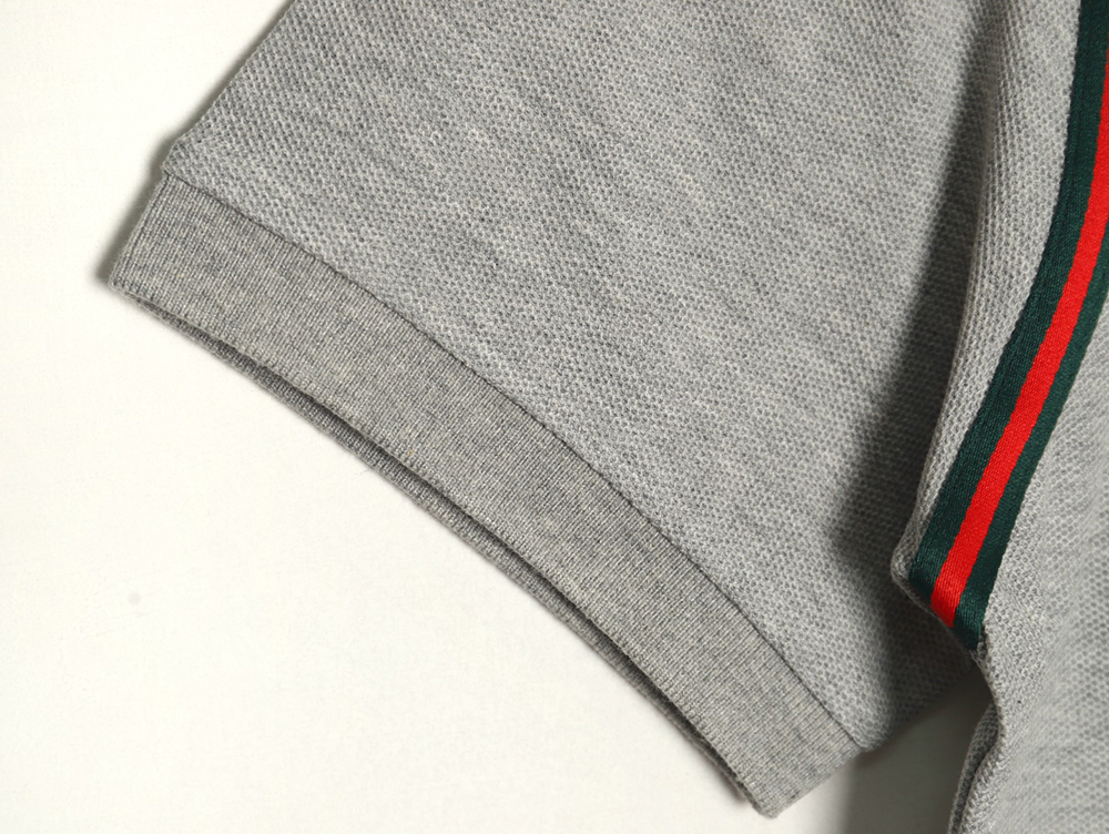 G*u*i webbing splicing short-sleeved polo shirt tsk1