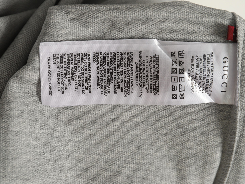 G*u*i webbing splicing short-sleeved polo shirt tsk1