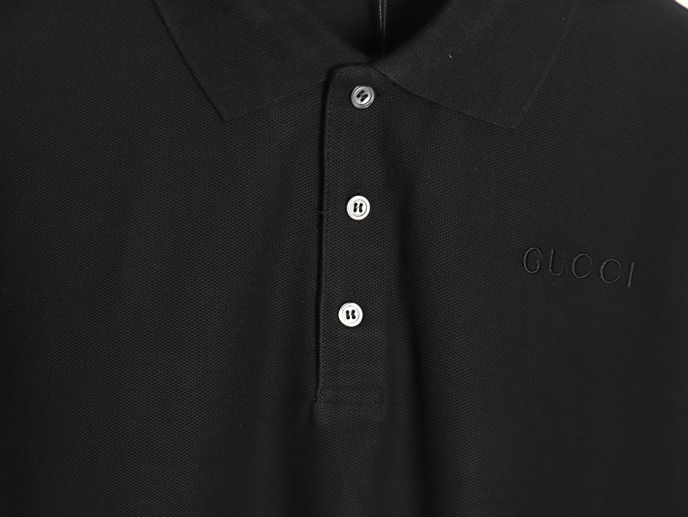 G*u*i webbing splicing short-sleeved polo shirt tsk3