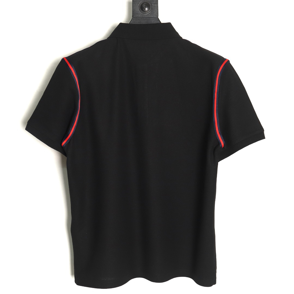 G*u*i webbing splicing short-sleeved polo shirt tsk3