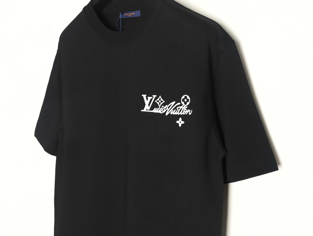 l0*is v*t0n laminating lettering hot Di*m*nd short sleeves tsk1