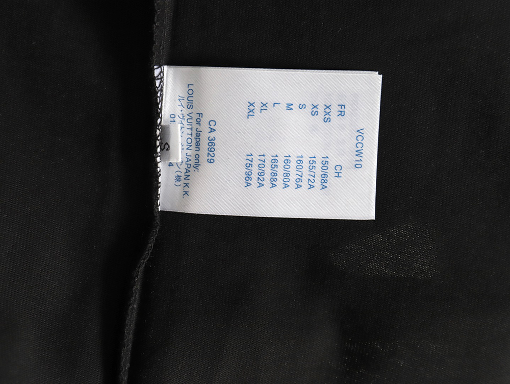 l0*is V*t0n hand-painted graffiti rabbit head print short-sleeve tsk1