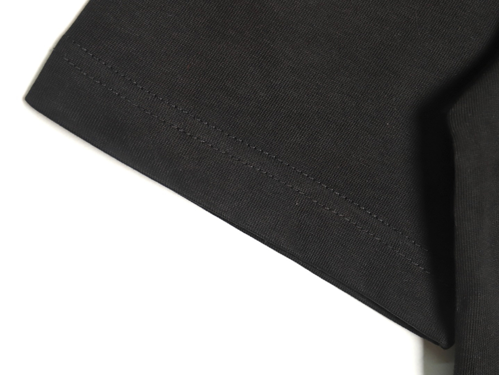 l0*is V*t0n hand-painted graffiti rabbit head print short-sleeve tsk1