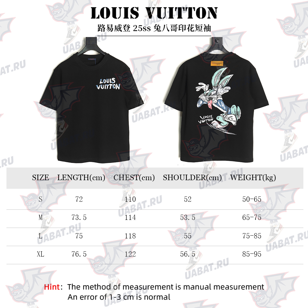 l0*is V*t0n bugs bunny print short-sleeve tsk1