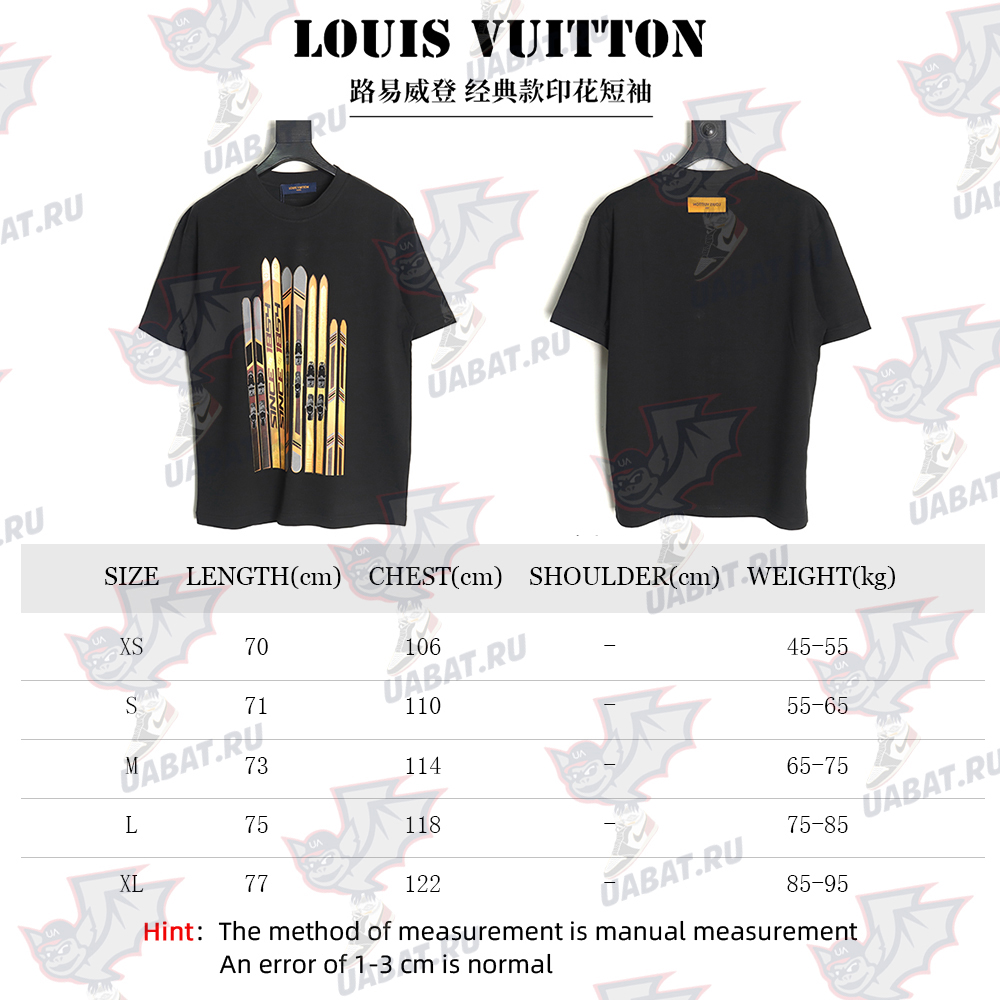 l0*is V*t0n classic printed short-sleeve tsk1