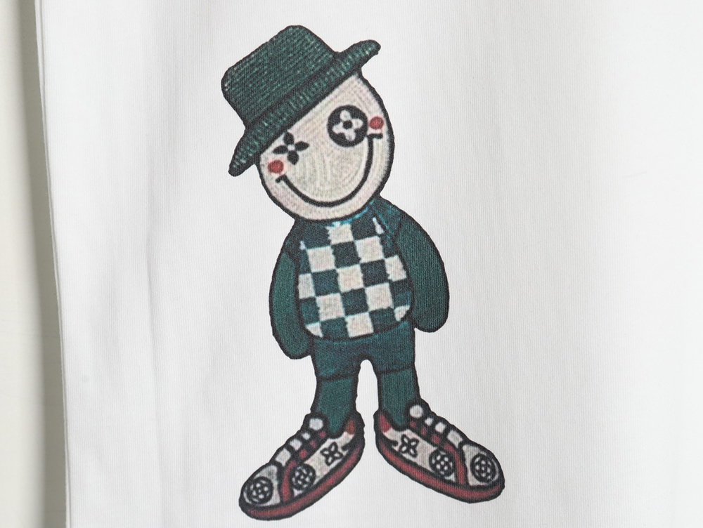 l0*is V*t0n digital print short sleeve