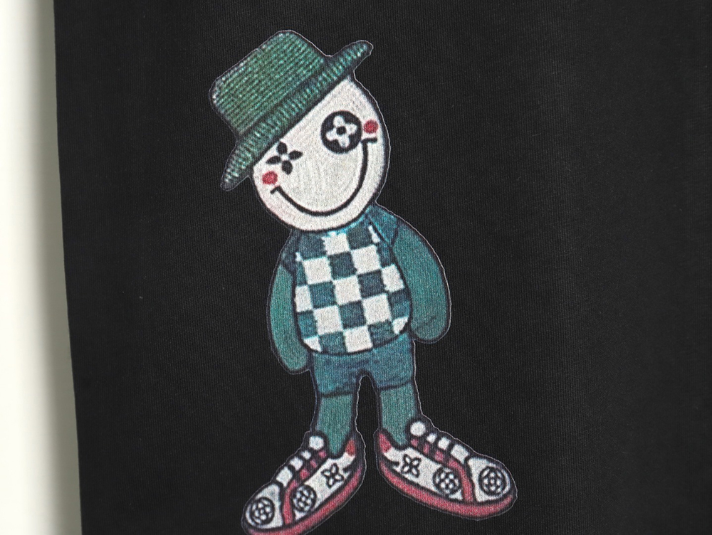 l0*is V*t0n digital print short sleeve tsk1