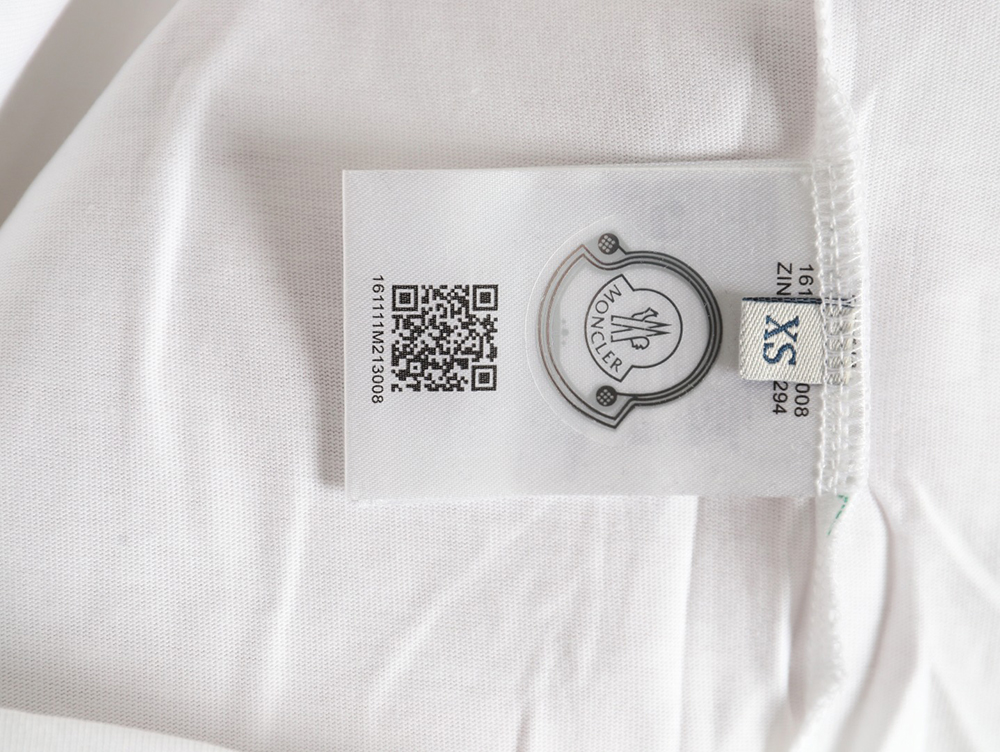 Moncler embroidered logo short sleeve