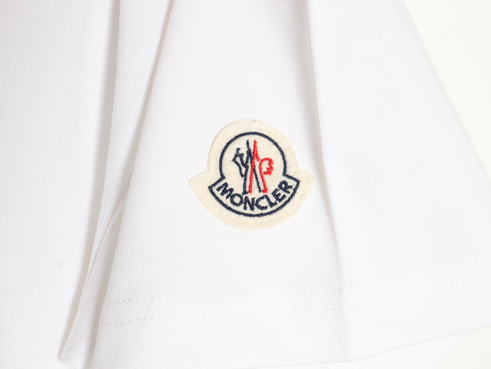 Moncler embroidered logo short sleeve