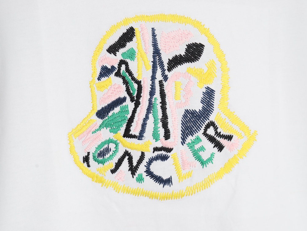 Moncler embroidered logo short sleeve
