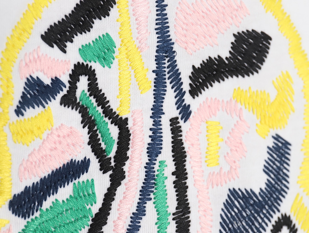 Moncler embroidered logo short sleeve