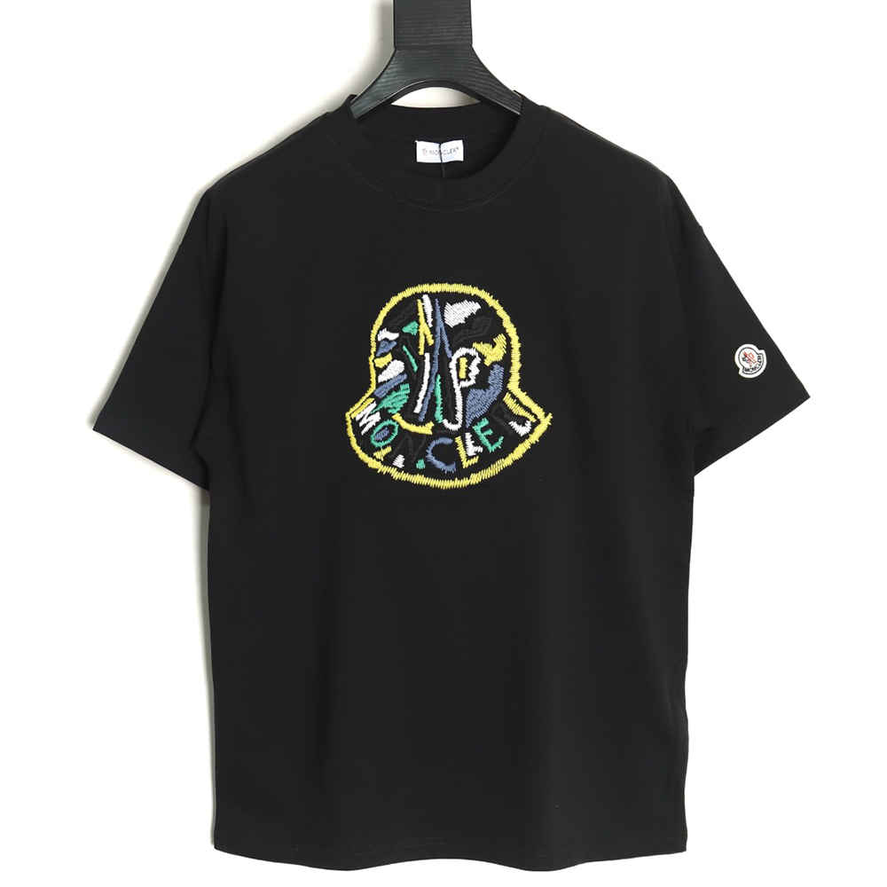 Moncler embroidered logo short sleeve TSK1