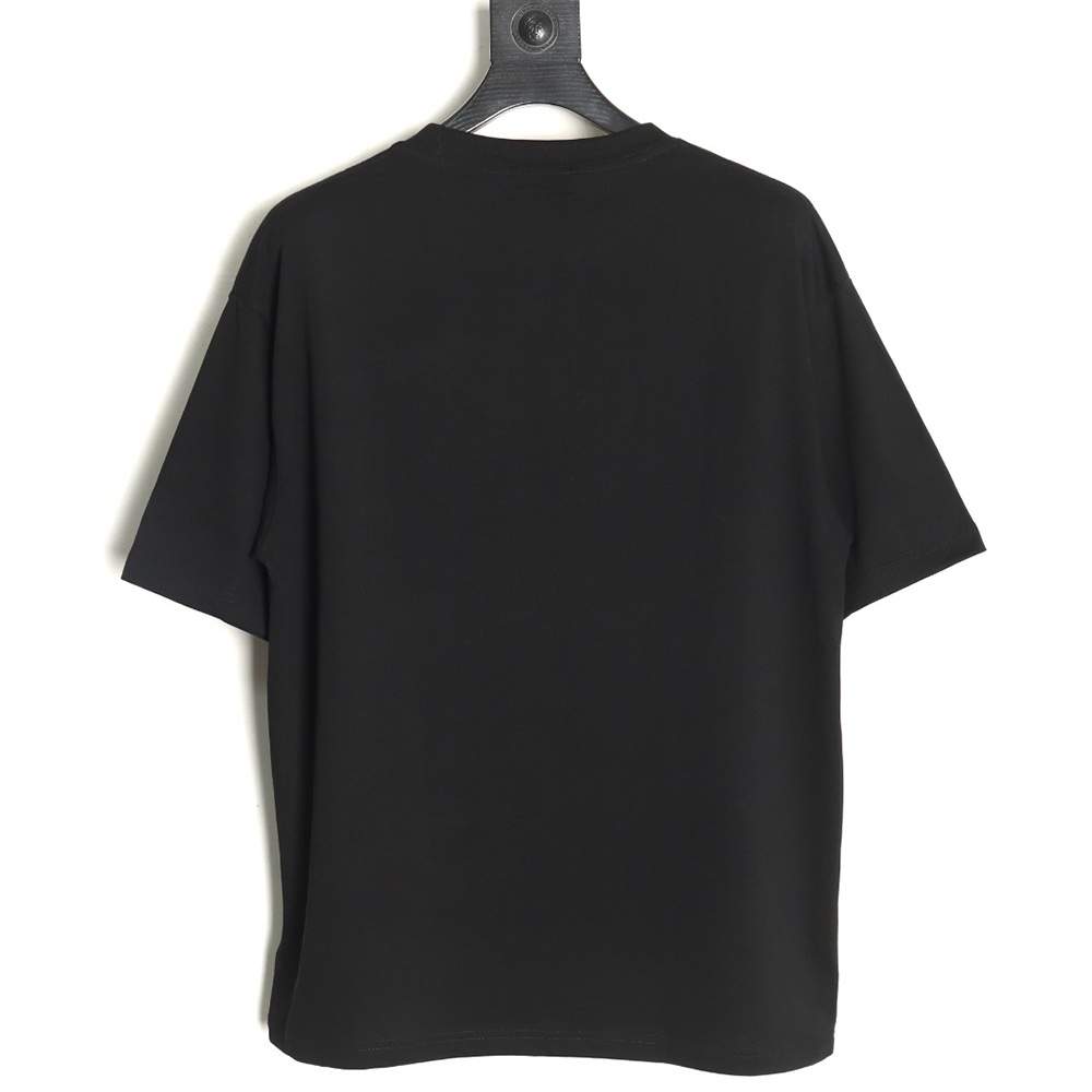 Pra*a overlapping embroidered triangle logo short sleeve tsk1