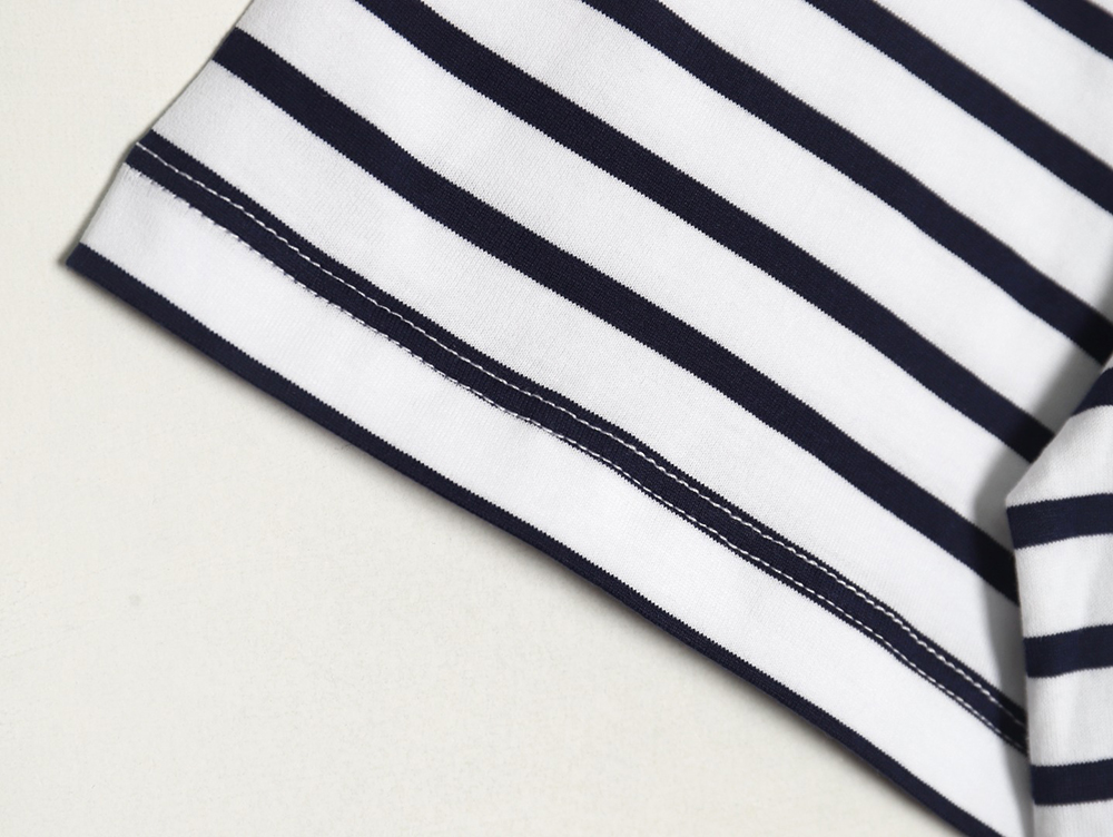 Pra*a striped pocket short sleeve t-shirt