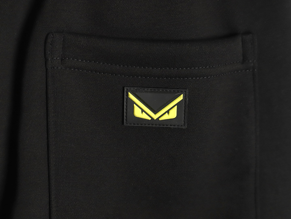 F**di toothbrush embroidered eyes monster plush trousers