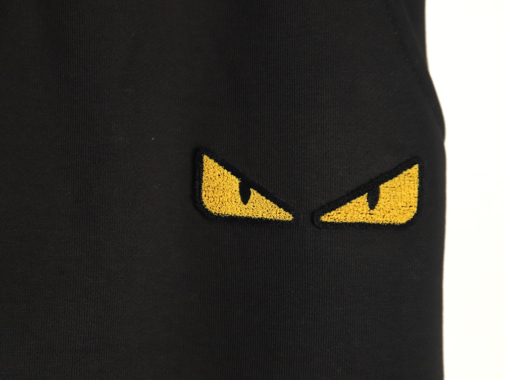 F**di toothbrush embroidered eyes monster plush trousers